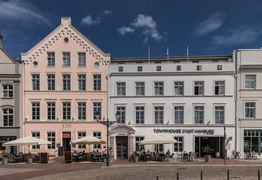 Herzlich willkommen im Hotel Townhouse Wismar!