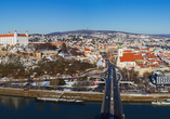 Erleben Sie Bratislava im Winter.