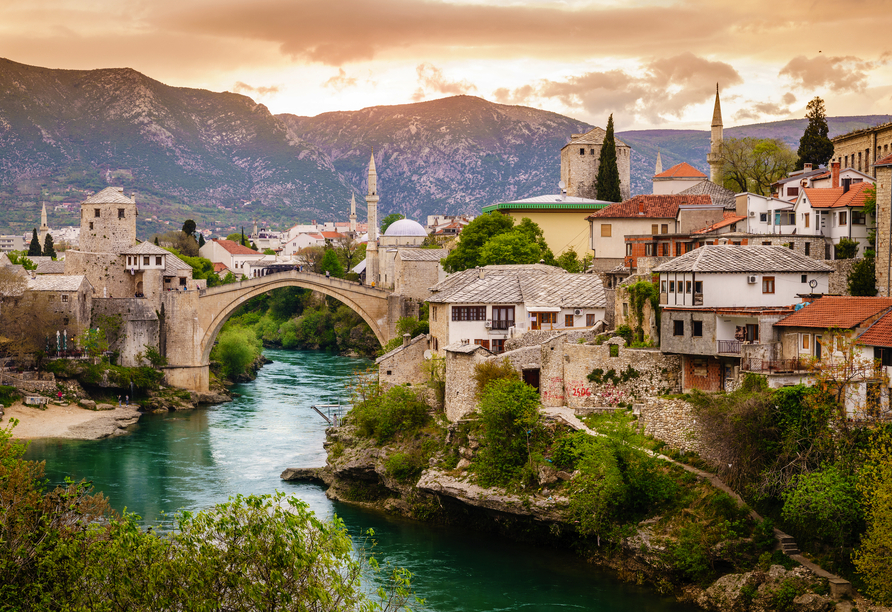 Die Stadt Mostar versprüht einen außergewöhnlichen Charme.