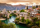 Die Stadt Mostar versprüht einen außergewöhnlichen Charme.