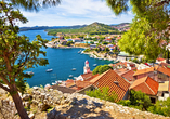 Ausblick auf Sibenik