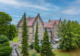 Außenansicht von Schloss Nebra