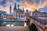 Lassen Sie sich von der mittelalterlichen Stadt Gent verzaubern.