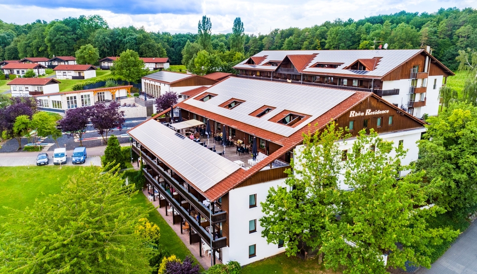 Außenansicht vom Hotel Rhön Residence