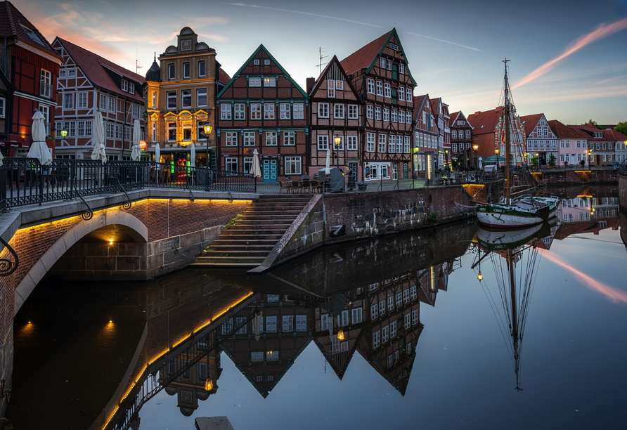 Besuchen Sie die reizende Altstadt von Stade.