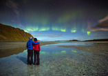 Bei Reiseterminen ab Oktober haben Sie die Chance, die spekakulären Nordlichter zu erleben.