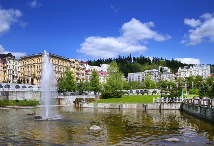 Stadtansicht von Marienbad