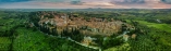 Die Kleinstadt Pienza liegt auf einem Hügel über dem Orcia-Tal und gewährt Einblicke in die Renaissance.