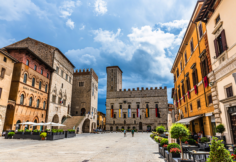 Die Stadt Todi ist wunderschön anzusehen.