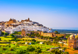 Freuen Sie sich auf einen spannenden Stadtrundgang durch die „weiße Stadt“ Ostuni.