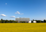 Ihr Hotel befindet sich mitten im Grünen und bietet eine Joggingstrecke rund um das Hotel.