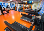 Der Fitnessraum des Hotels Biathlon Sport & Resort