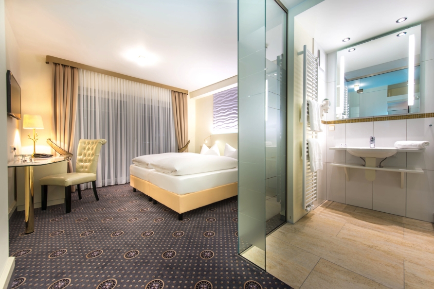 Beispiel eines Doppelzimmers im Hotel