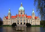 Das Rathaus von Hannover prägt das Stadtbild, wie wohl kein anderes Gebäude.