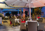 Terrasse der Wellness & SPA Residenz Bielik