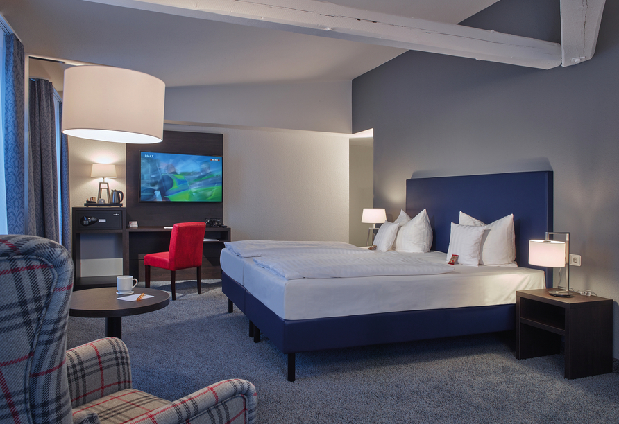 Beispiel eines Doppelzimmers im Hotel