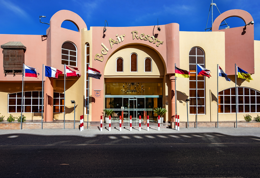 Das Bel Air Azur Resort in Hurghada heißt Sie herzlich willkommen!