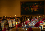 Das Diamond-Restaurant verwöhnt Sie mit köstlichen Speisen.
