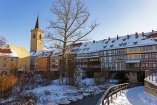 Statten Sie in Erfurt auch der schönen Krämerbrücke einen Besuch ab.