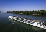 Das Schiff A-ROSA CLEA geht mit Ihnen auf Rhein-Kreuzfahrt.