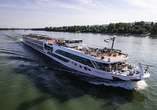 Ihr Schiff A-ROSA CLEA bringt Sie elegant zu Ihren Zielen.