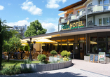 Außenansicht des Parkhotels an der Therme