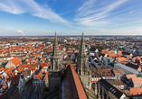 Blick auf Ulm, die Geburtsstadt von Albert Einstein