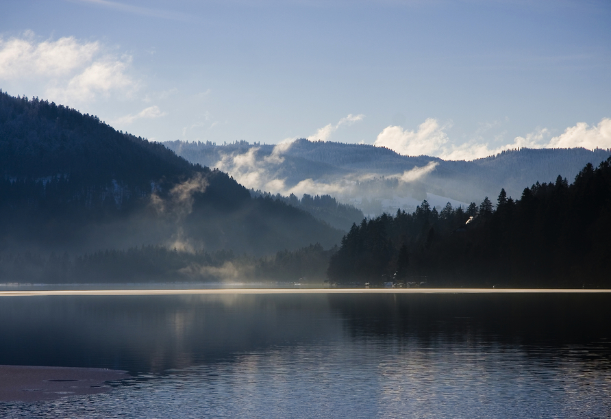 Der Titisee versprüht zu jeder Jahreszeit eine einmalige Atmosphäre.