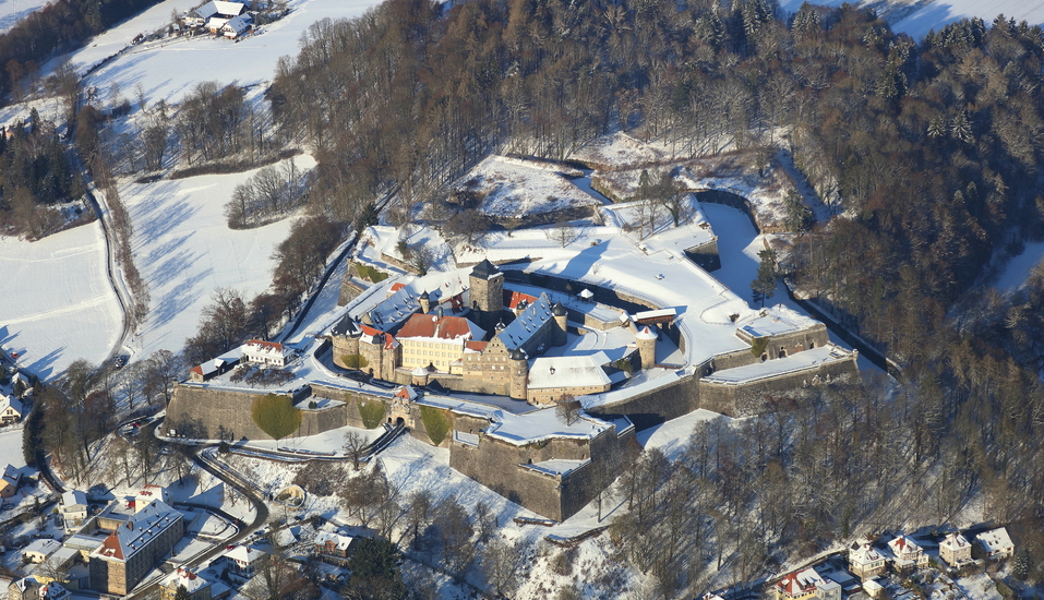 Machen Sie Urlaub in einem in der Festung Rosenberg integrierten Hotel!