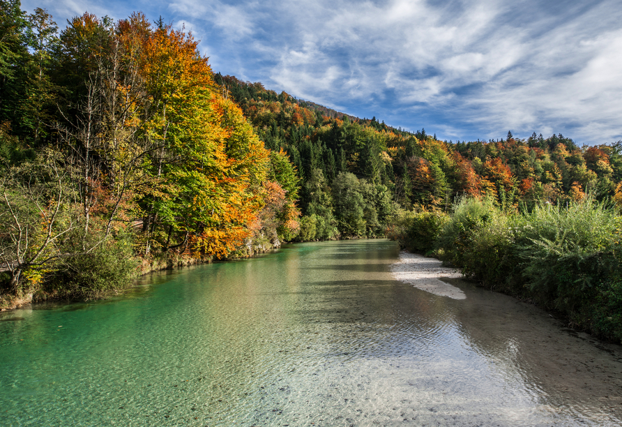 Der traumhafte Almsee in Grünau im Almtal