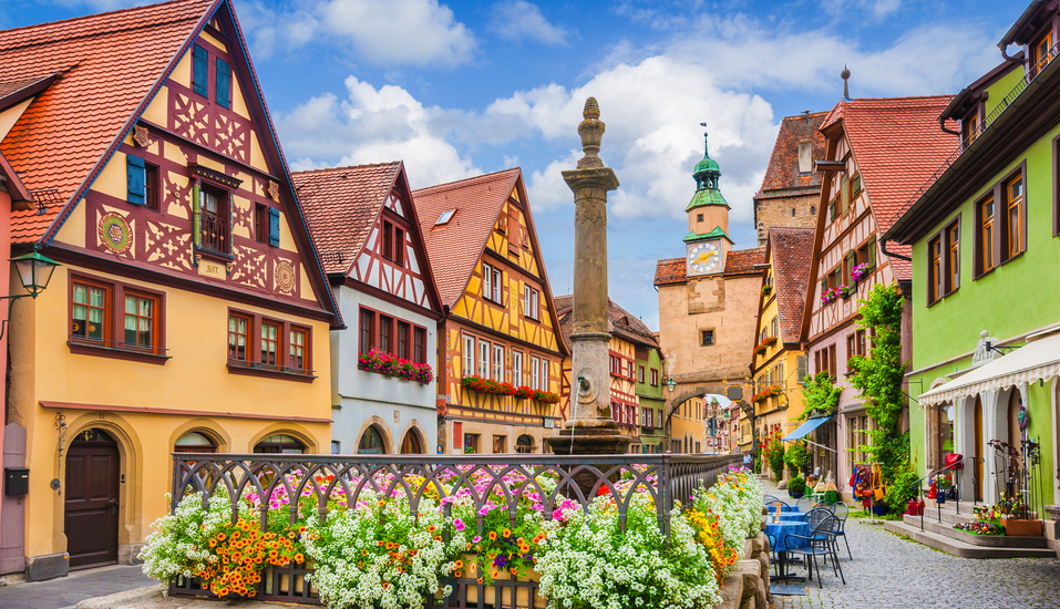 Seien Sie gegrüßt in Rothenburg ob der Tauber, einer der schönsten Städte Deutschlands.