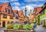 Seien Sie gegrüßt in Rothenburg ob der Tauber, einer der schönsten Städte Deutschlands.