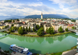 Das idyllische Villach in Österreich ist der Startpunkt Ihrer großartigen Radreise.