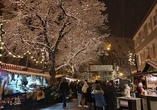 Besuchen Sie doch den Weihnachtsmarkt in Nördlingen.