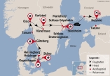 Reisezielkarte