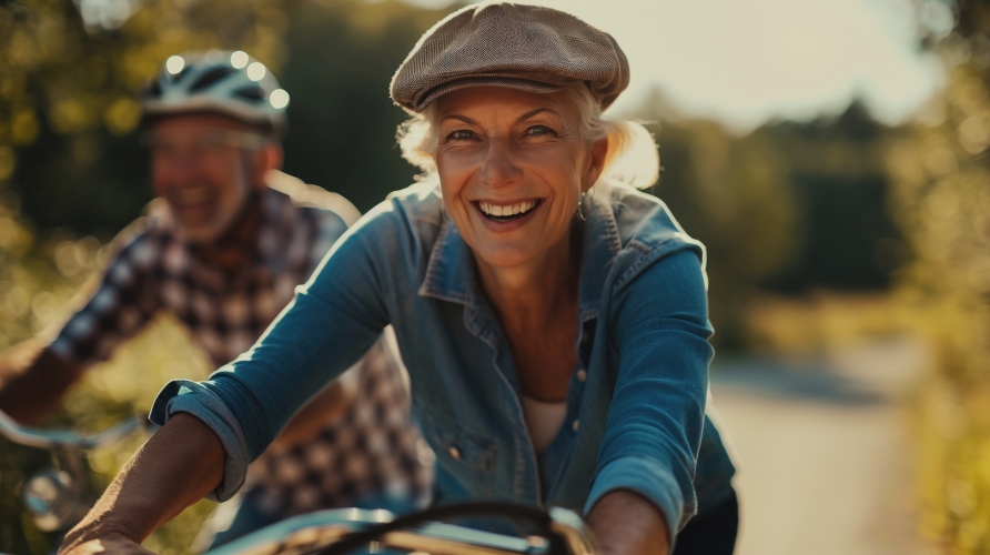 Lassen Sie sich den Fahrtwind um die Nase wehen – jede Etappe schenkt Ihnen ein neues Lächeln.