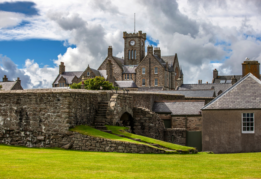 Altehrwürdiges Rathaus von Lerwick