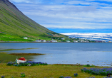 Blick auf Ísafjörður