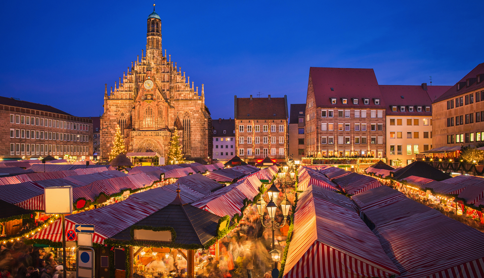 Willkommen am Christkindlesmarkt in in Nürnberg!