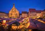 Willkommen am Christkindlesmarkt in in Nürnberg!