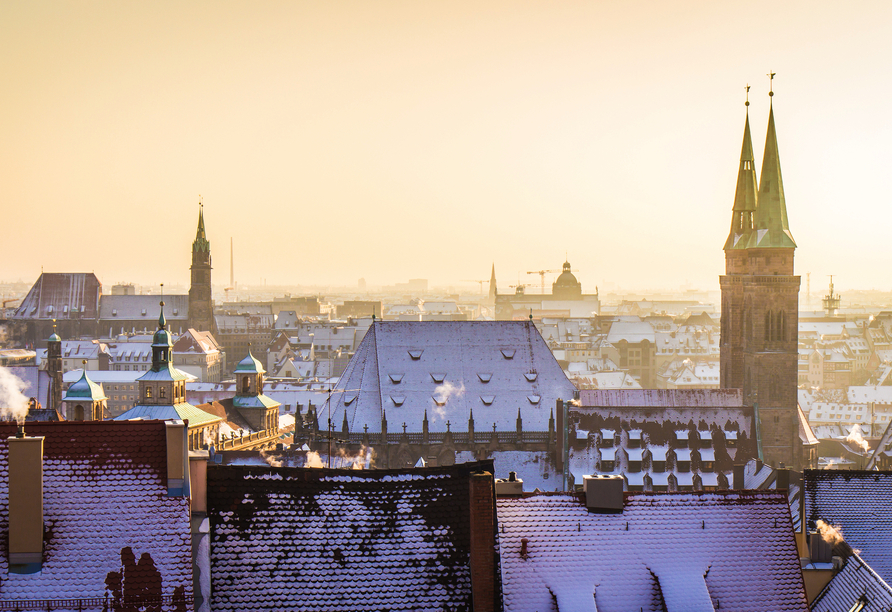 Wie wäre es mit einem Tagesausflug ins winterliche Nürnberg?