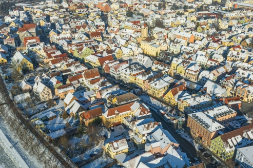 Schlendern Sie durch die Straßen von Gunzenhausen.
