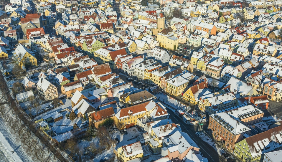 Schlendern Sie durch die Straßen von Gunzenhausen.
