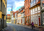 Verwinkelte Gassen und liebevoll erhaltene Fachwerkhäuser – freuen Sie sich auf Goslar!