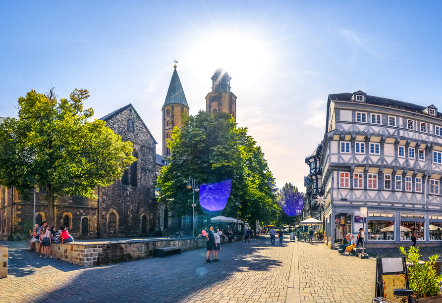 Besuchen Sie die Kaiserstadt Goslar und entdecken Sie die schönsten Plätze der historischen Altstadt.