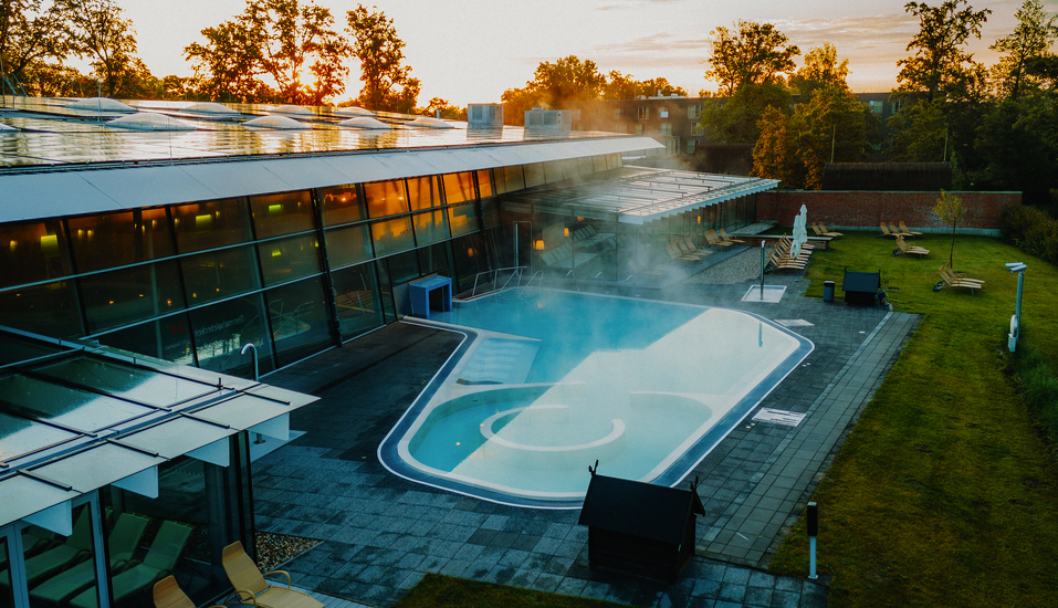 Erholung pur und einmalige Wellnessmomente erwarten Sie in der Spreewald Therme.