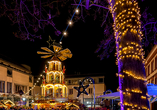 Der Weihnachtsmarkt in Aschaffenburg ist einfach magisch.