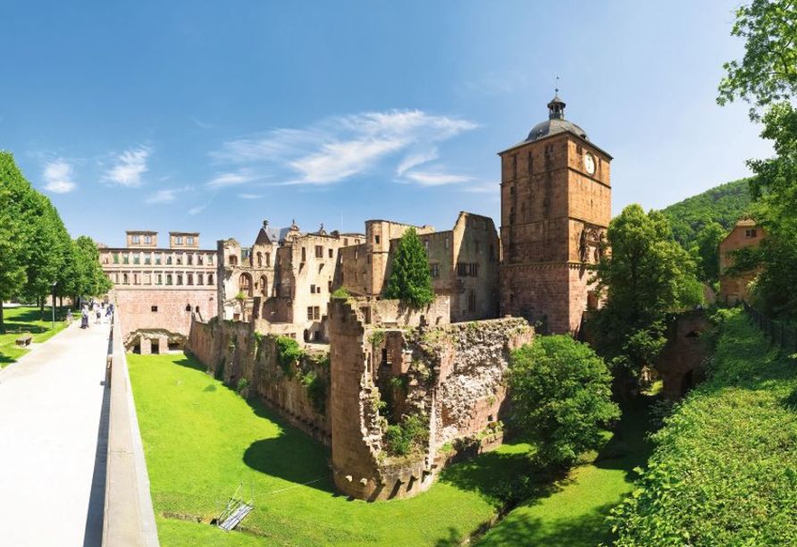 Bestaunen Sie das beeindruckende Heidelberger Schloss.