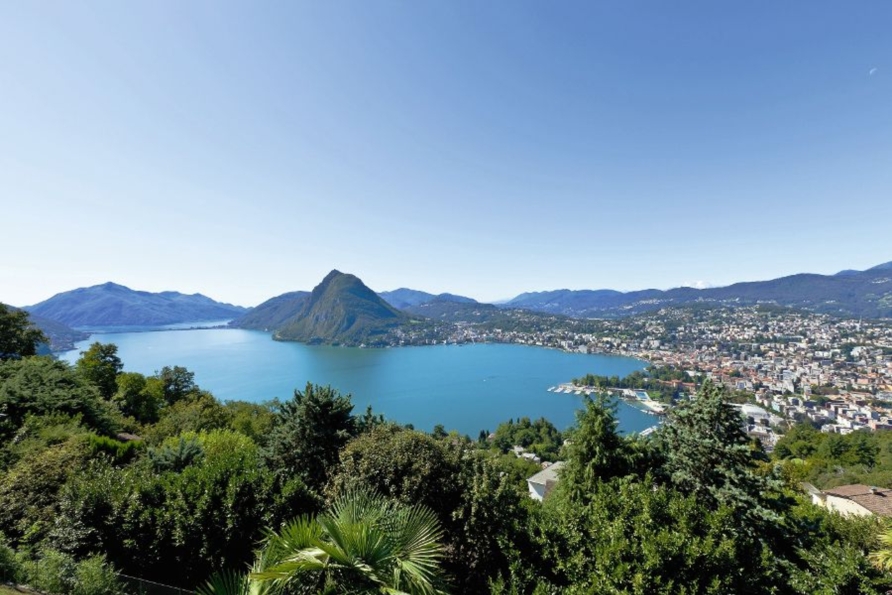 Freuen Sie sich auf die malerische Stadt Lugano am Luganersee.