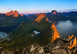 Bei Ihrer Rundreise durch Nordnorwegen werden Sie nicht mehr aus dem Staunen herauskommen. Auch nicht auf Ihrem Weg zur Halbinsel Senja.